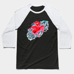 Heavy Weapon Series - Atomic Burner(Invert) Baseball T-Shirt